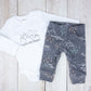 Perfectly PNW Organic Baby Leggings - Pink / Purple / Mint / Charcoal Gray - ARCHIVE - CAVU Creations