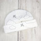 Airplanes in Clouds Organic Beanie - Gray / White - CAVU Creations