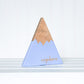 Wooden Mountain - Periwinkle Blue - "Explore" - CAVU Creations