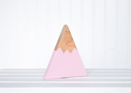 Wooden Mountain - Pink - "Explore" - CAVU Creations