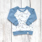 PNW Love Organic Cotton Pullover - Blue / White / Gray / Mint - CAVU Creations