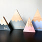 Wooden Mountain Set - Color Combo A - "The Mountains Are Calling" - CAVU Creations